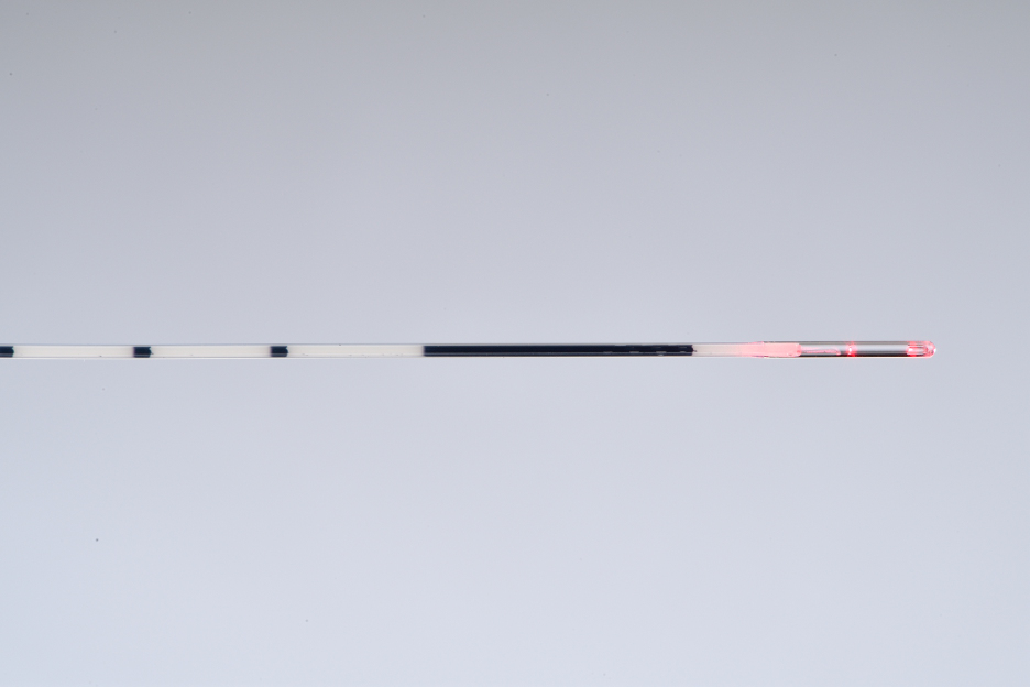 Neue Laserfaser ELVeS Radial 2ring Swift der biolitec (Bildquelle:©biolitec®) Neue Laserfaser ELVeS Radial 2ring Swift der biolitec (Bildquelle:©biolitec®)