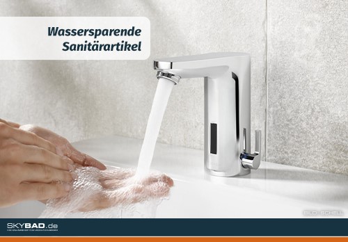Wassersparende Sanitärartikel (Die Bildrechte liegen bei dem Verfasser der Mitteilung.)