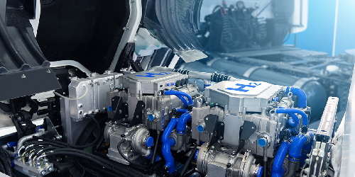 Wasserstoff weist eine Energiedichte von 120 MJ/kg auf (Diesel 40 MJ/kg, Li-Ionenakkus (0,5 MJ/kg) (Bildquelle: @Merkle& Partner GbR)