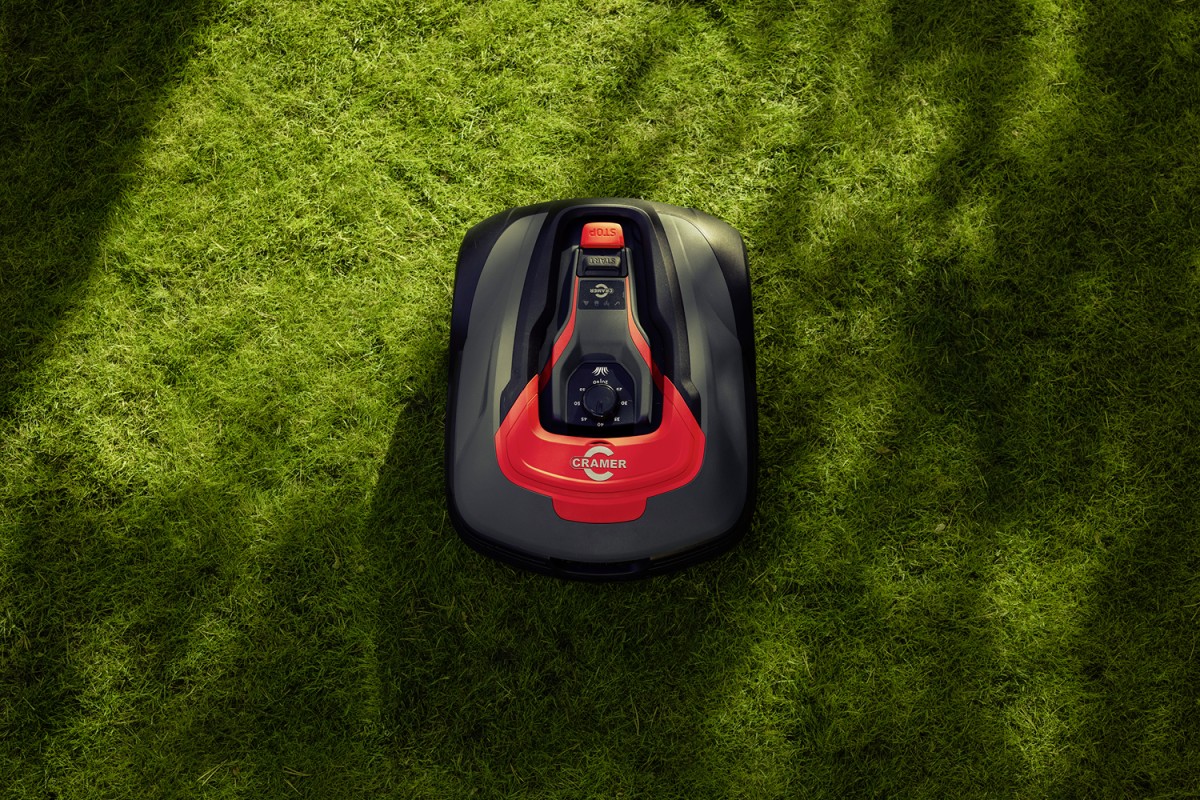 Mähroboter RM2700 von Cramer (© Globe Groupe) Mähroboter RM2700 von Cramer (© Globe Groupe)