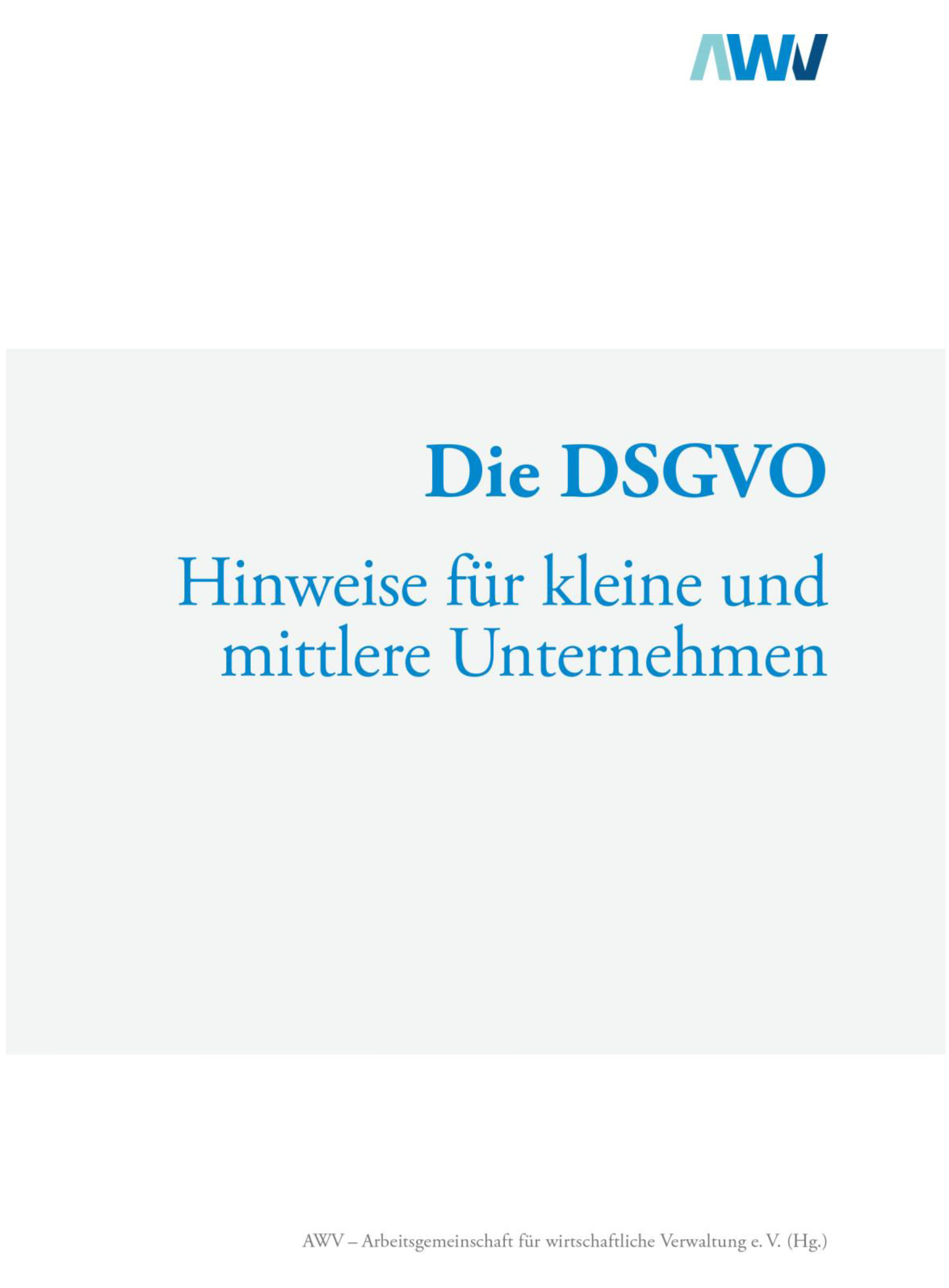 Die Broschur informiert Datenschutzbeauftragte von KMU und Interessierte praxisnah und strukturiert. Die Broschur informiert Datenschutzbeauftragte von KMU und Interessierte praxisnah und strukturiert.