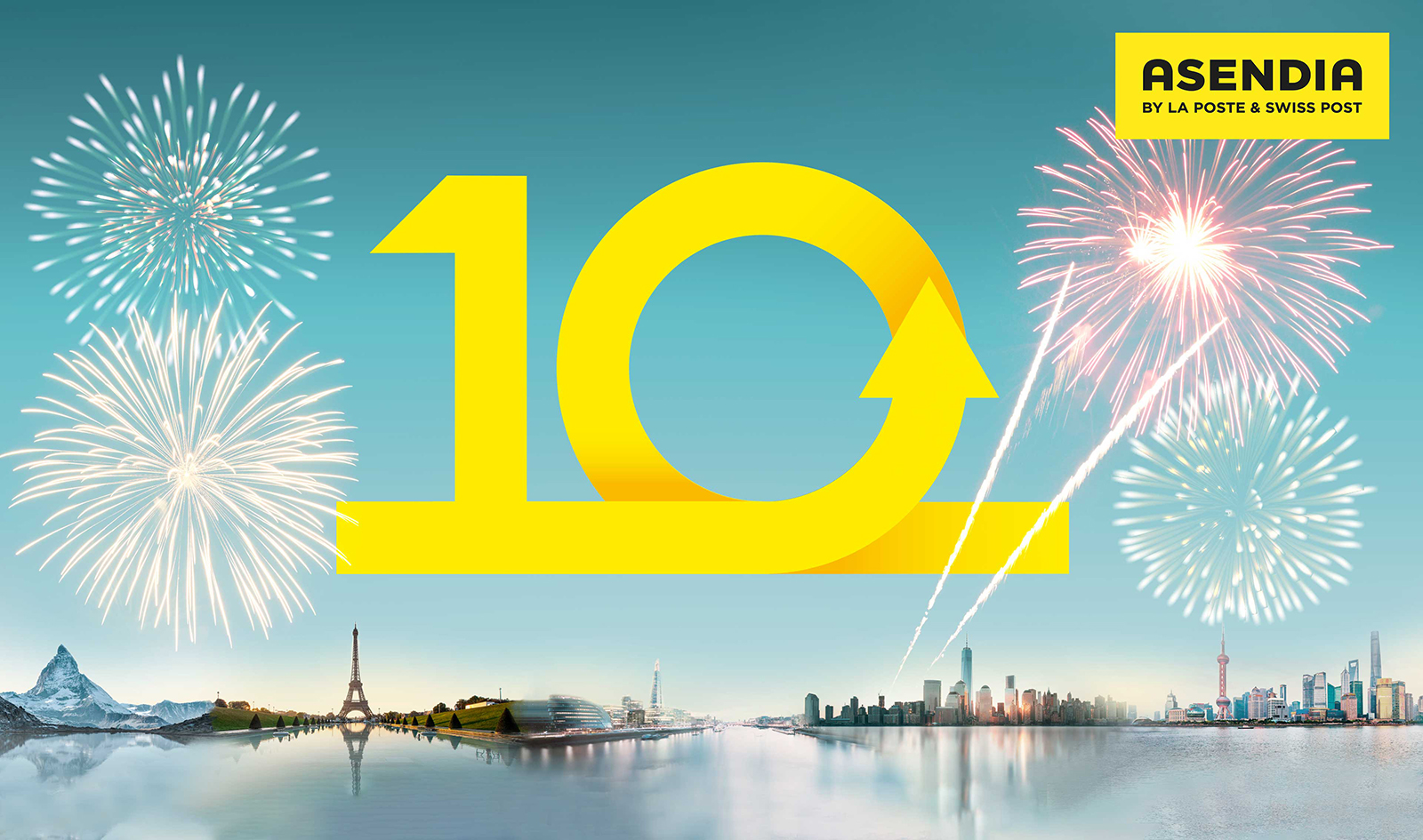 Asendia: 10-jähriges Jubiläum