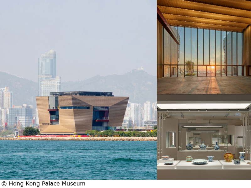 Das Hong Kong Palace Museum an der Uferpromenade von West Kowloon (Bildquelle:©Hong Kong Palace Museum) Das Hong Kong Palace Museum an der Uferpromenade von West Kowloon (Bildquelle:©Hong Kong Palace Museum)
