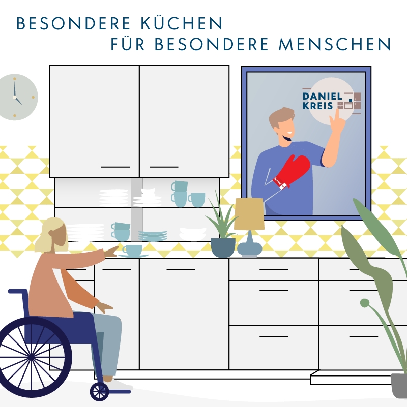 Besondere Küchen für besondere Menschen. Daniel Kreis - Kürnach (Die Bildrechte liegen bei dem Verfasser der Mitteilung.) Besondere Küchen für besondere Menschen. Daniel Kreis - Kürnach (Die Bildrechte liegen bei dem Verfasser der Mitteilung.)