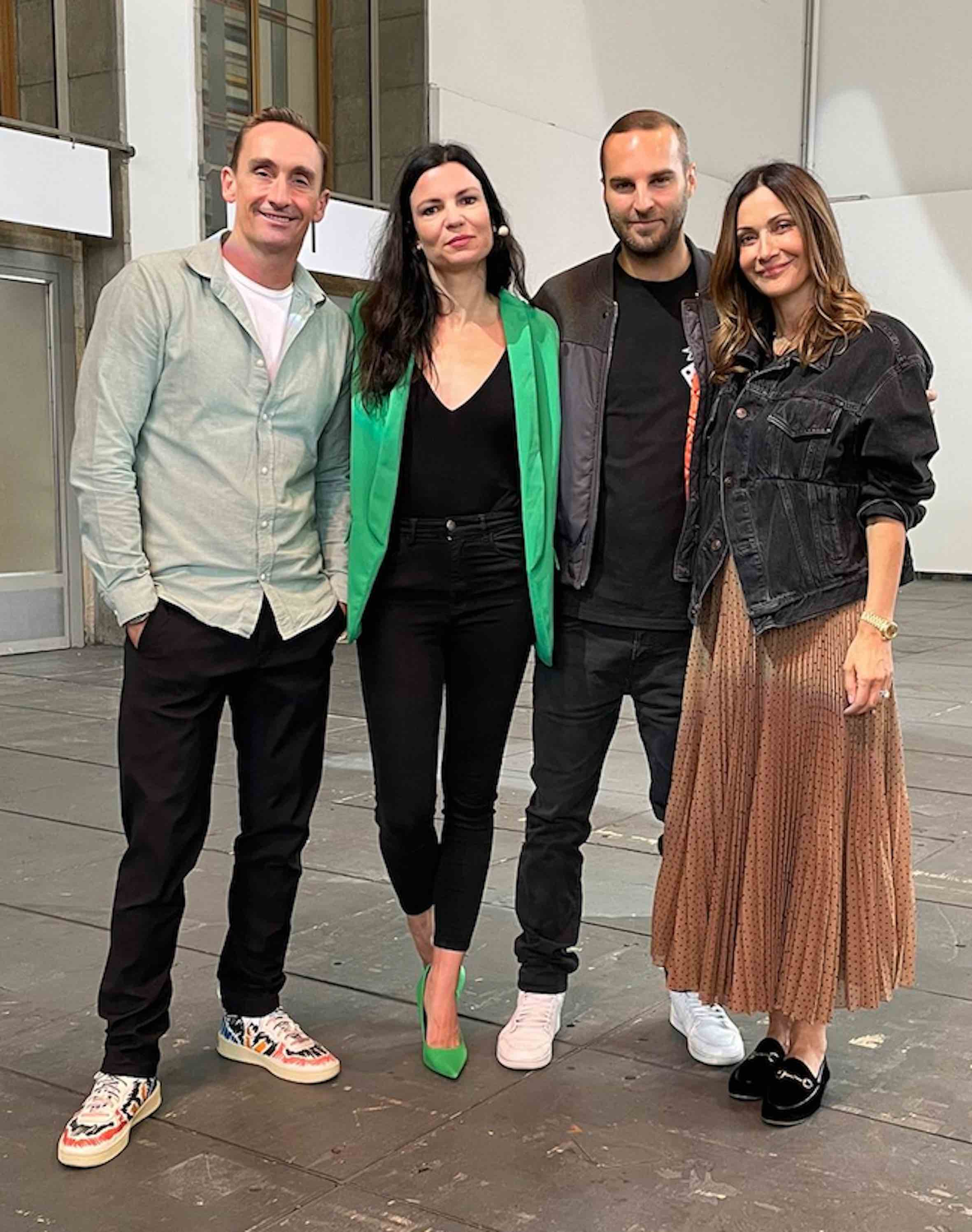 (v.l.n.r.): Jörg Arntz, Anna Franziska Michel, Dennis Griesinger und Anita Tillmann (Die Bildrechte liegen bei dem Verfasser der Mitteilung.) (v.l.n.r.): Jörg Arntz, Anna Franziska Michel, Dennis Griesinger und Anita Tillmann (Die Bildrechte liegen bei dem Verfasser der Mitteilung.)
