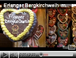 Erlanger Bergkirchweih, Brotzeit und eine Maß Bier