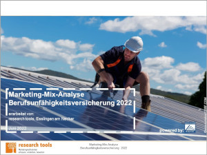 Marketing-Mix-Analyse Berufsunfähigkeitsversicherung 2022 Marketing-Mix-Analyse Berufsunfähigkeitsversicherung 2022