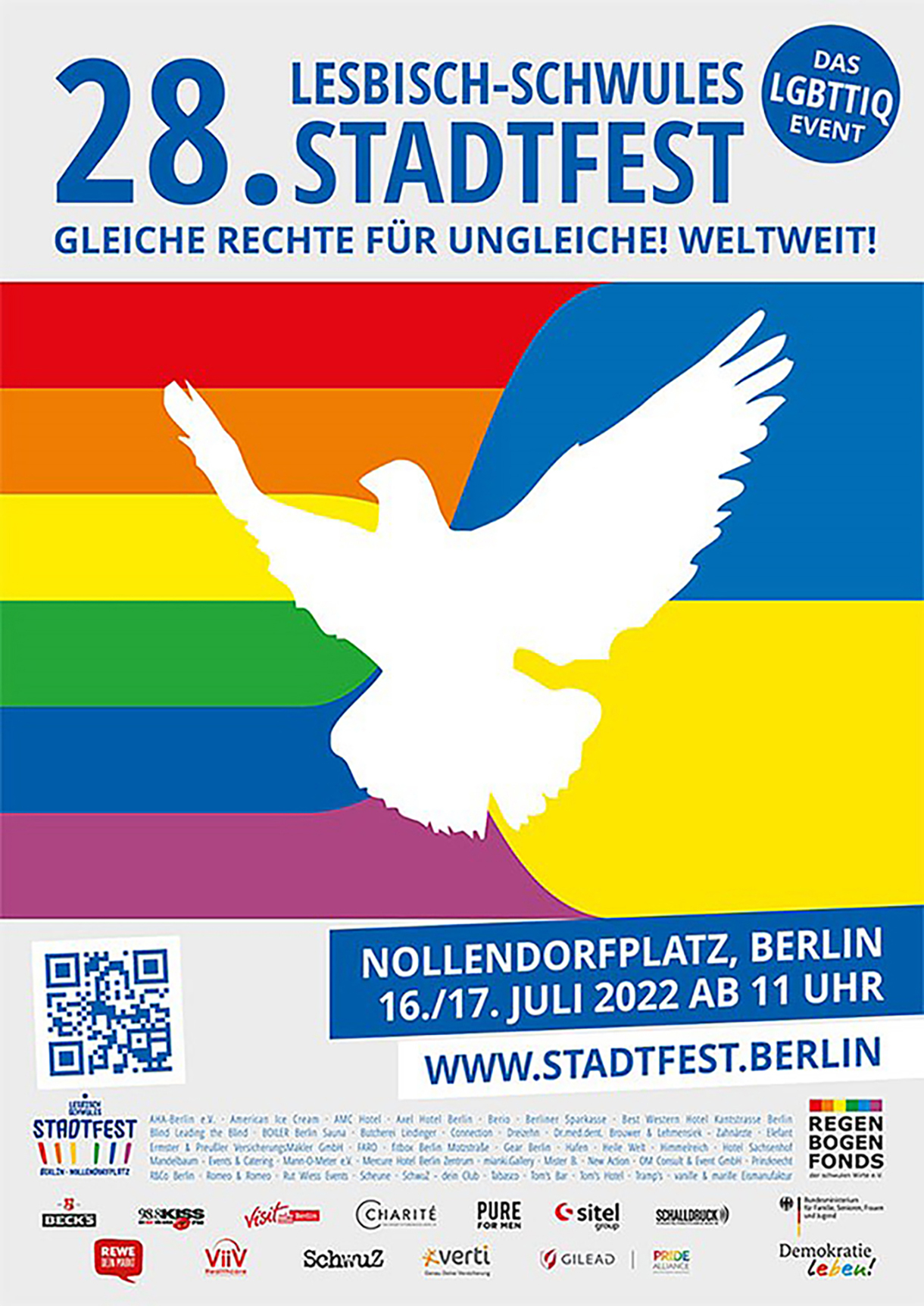Das 28. Lesbsisch-Schwule Stadtfest in Berlin Das 28. Lesbsisch-Schwule Stadtfest in Berlin