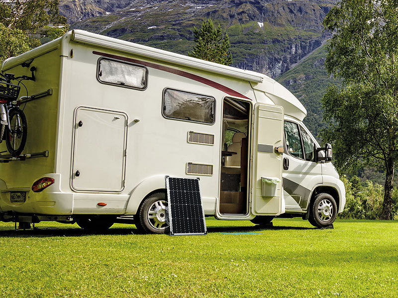revolt Mobile Solarpanels mit monokristallinen Zellen, 60 oder 110 Watt, www.pearl.de (Die Bildrechte liegen bei dem Verfasser der Mitteilung.) revolt Mobile Solarpanels mit monokristallinen Zellen, 60 oder 110 Watt, www.pearl.de (Die Bildrechte liegen bei dem Verfasser der Mitteilung.)