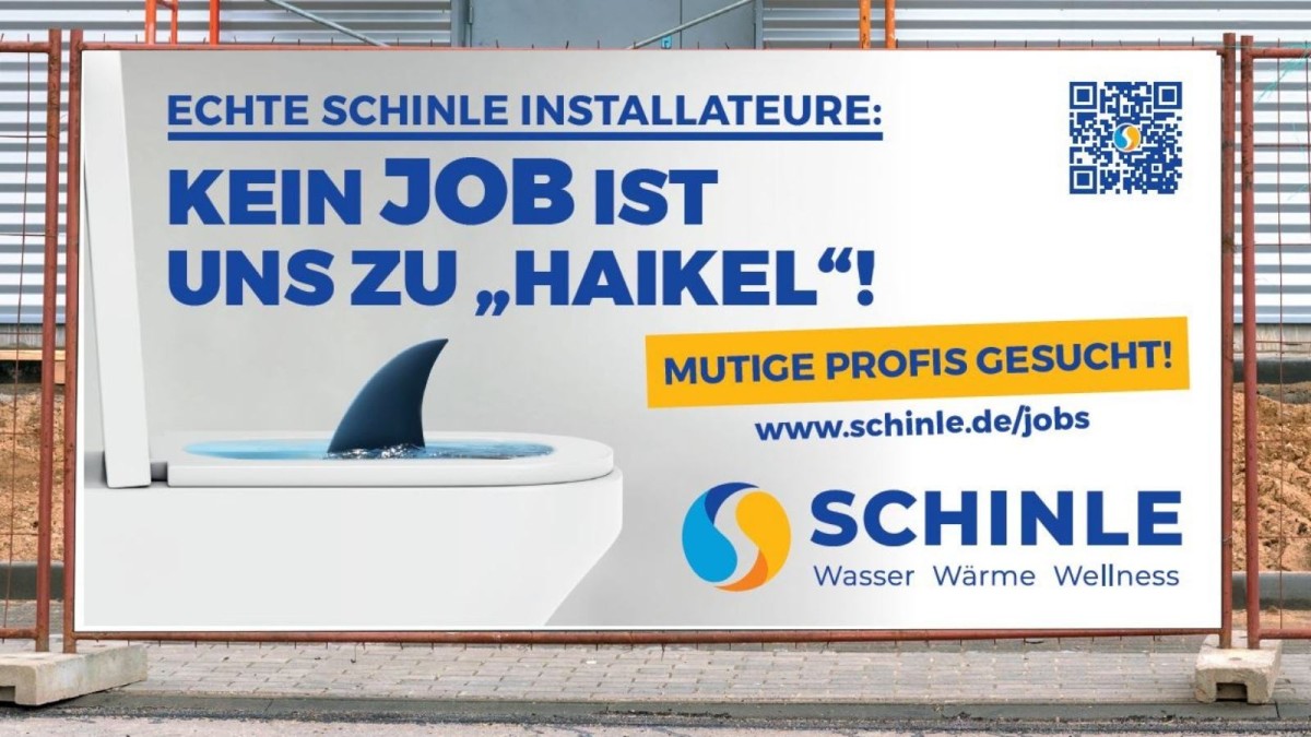Auszug aus der HAI-Kampagne der Firma Schinle, Schramberg (© KÄLBERWEIDE - Die Kreativagentur GmbH & Co. KG // Michael Braun) Auszug aus der HAI-Kampagne der Firma Schinle, Schramberg (© KÄLBERWEIDE - Die Kreativagentur GmbH & Co. KG // Michael Braun)
