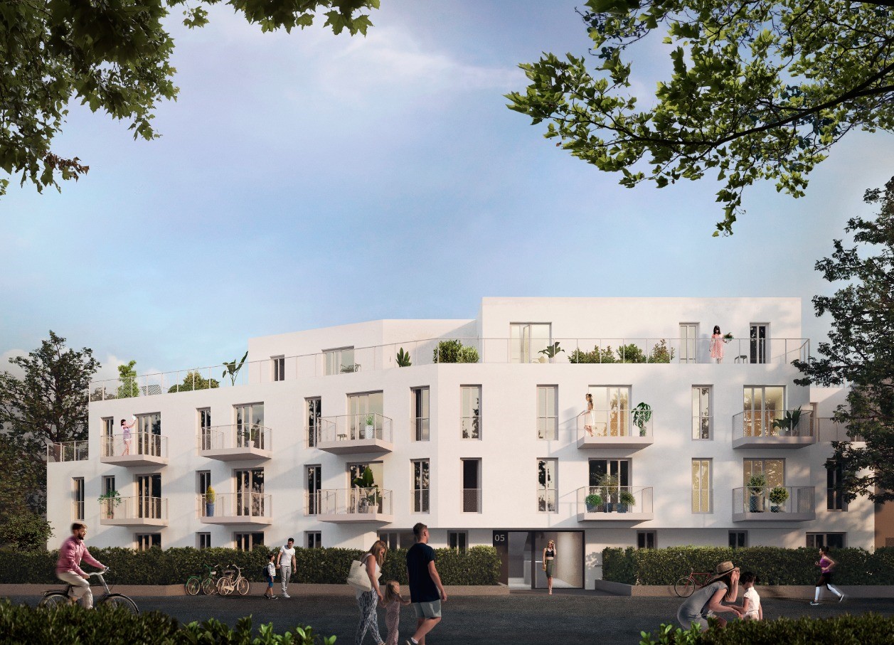 INVESTER realisiert in Wien Simmering knapp 50 frei finanzierte Mietwohnungen mit viel Grün für Privat- und Gemeinschaftsnutzung
