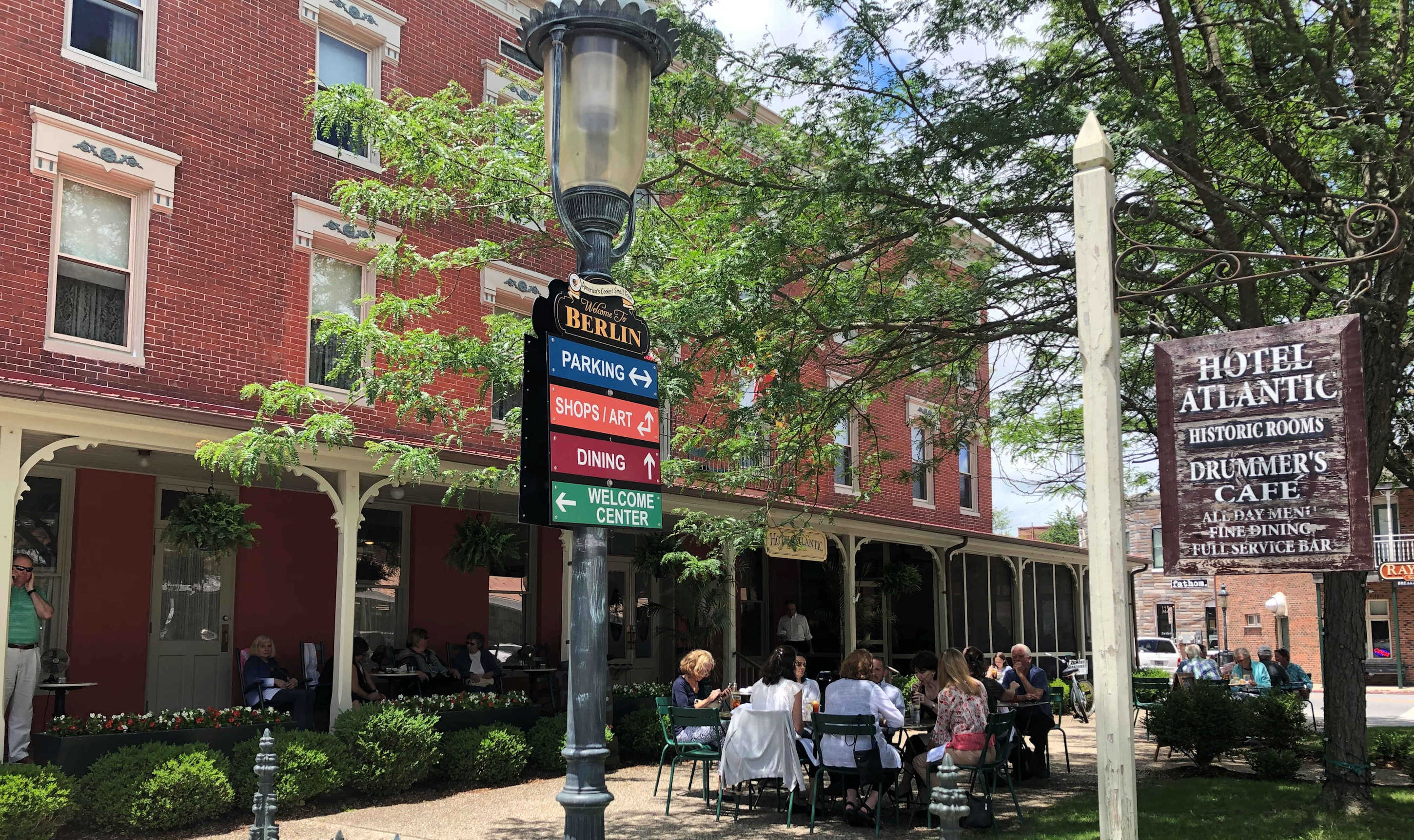 Das historische Hotel Atlantic liegt an der Main Street von Berlin, Maryland. (Bildquelle: Worcester County Tourism& Economic Development) Das historische Hotel Atlantic liegt an der Main Street von Berlin, Maryland. (Bildquelle: Worcester County Tourism& Economic Development)