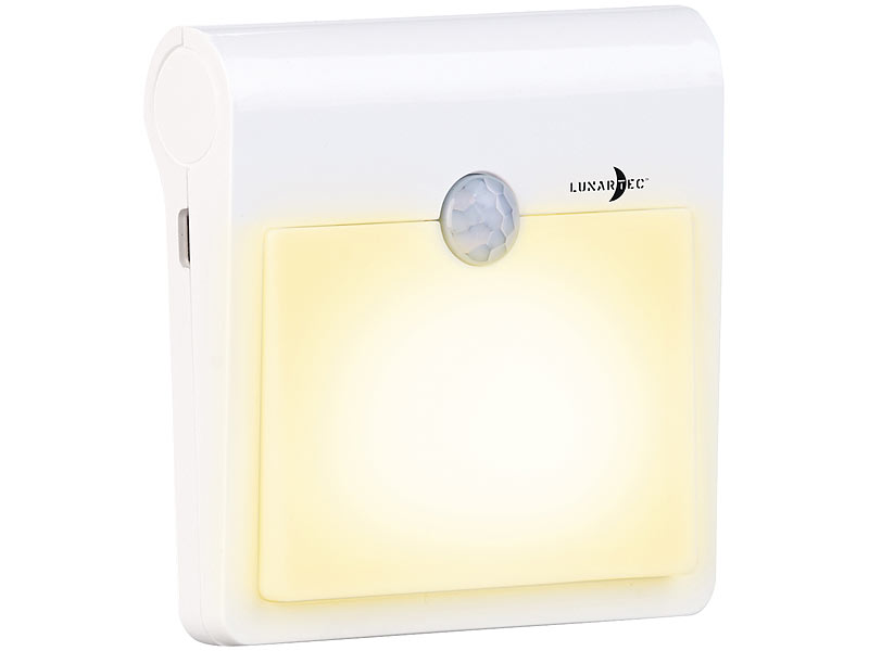 Lunartec Akku-LED-Nachtlicht, Bewegungs-& Lichtsensor, warmweiß/kaltweiß, 40lm, www.pearl.de (Die Bildrechte liegen bei dem Verfasser der Mitteilung.) Lunartec Akku-LED-Nachtlicht, Bewegungs-& Lichtsensor, warmweiß/kaltweiß, 40lm, www.pearl.de (Die Bildrechte liegen bei dem Verfasser der Mitteilung.)