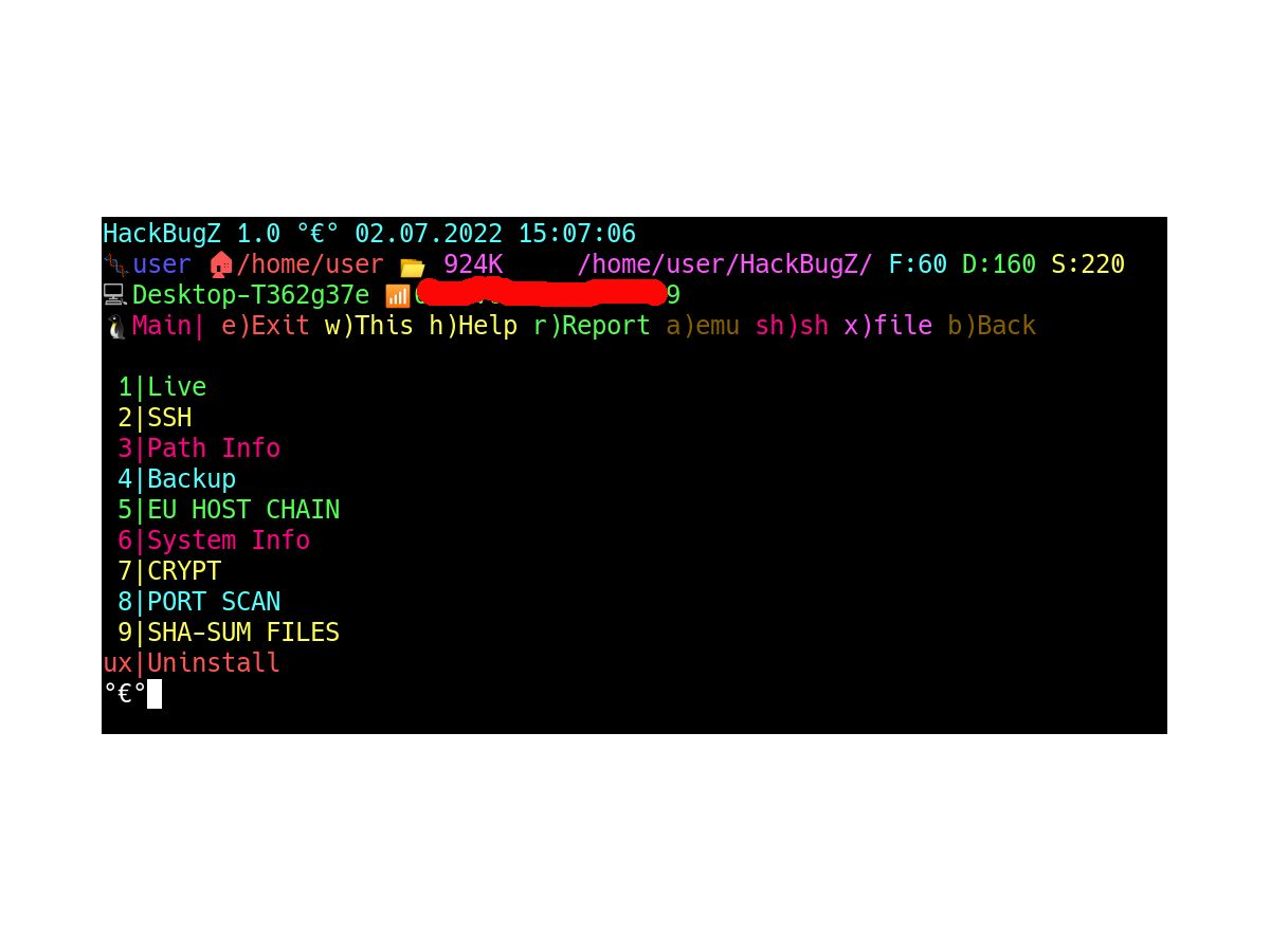 HackBugZ Control V 1.0