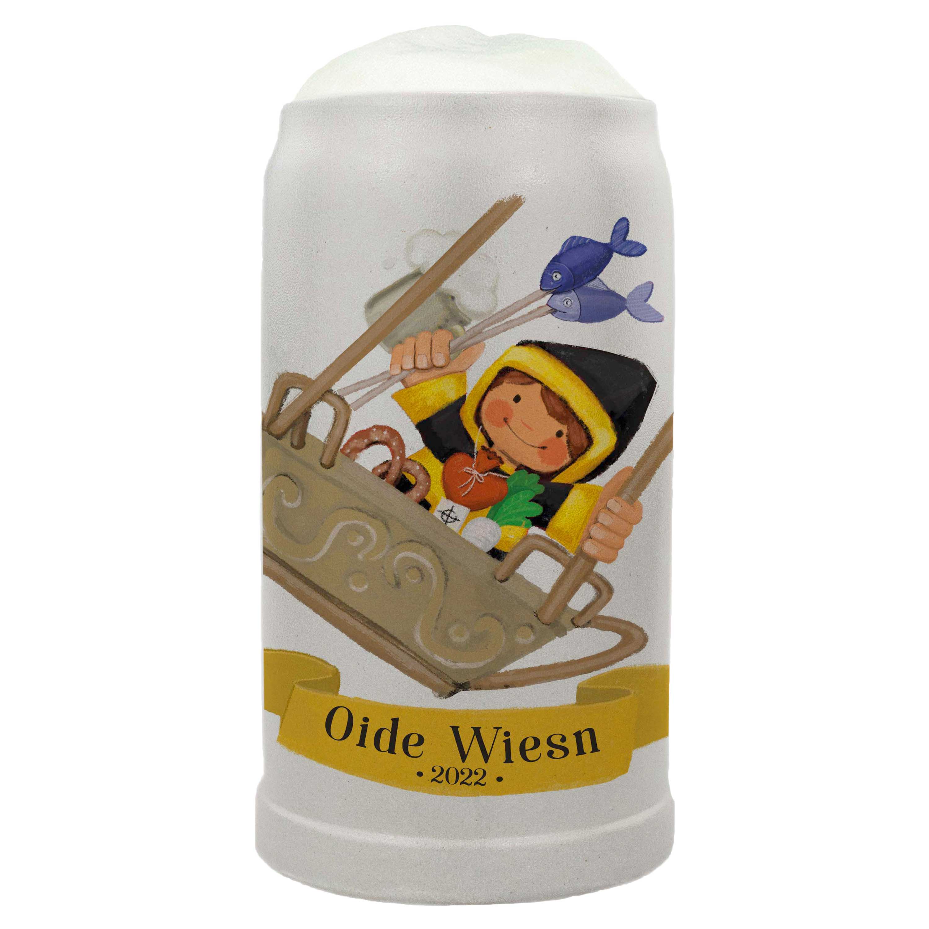 Sammlerkrug"Oide Wiesn 2022" (Die Bildrechte liegen bei dem Verfasser der Mitteilung.)