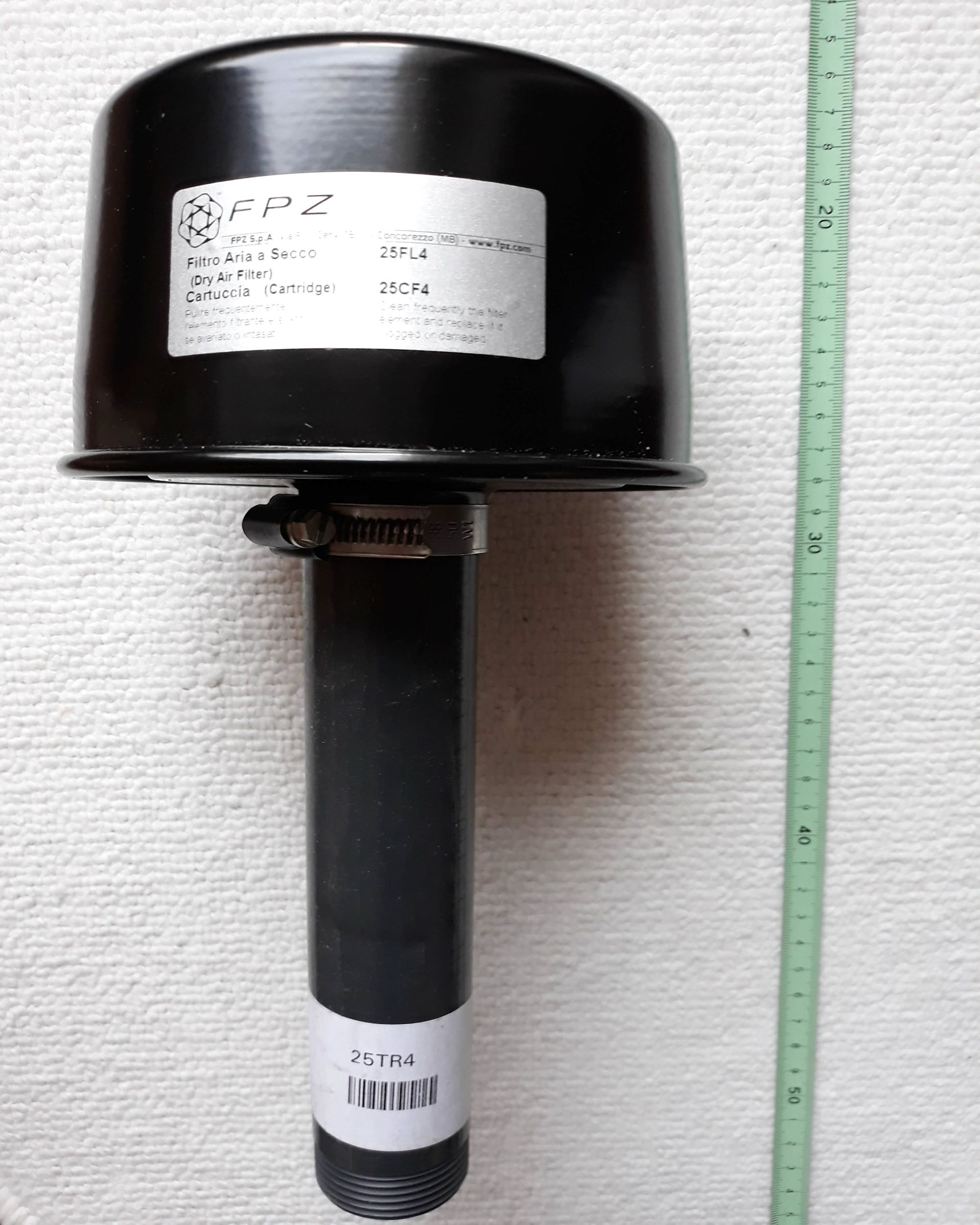 Ansaugfilter mit Hut