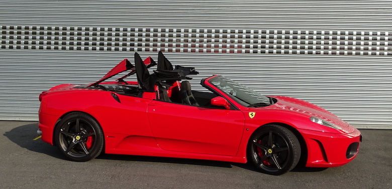 SmartTOP Verdeckmodul für Ferrari 360 und F430 Spider (Die Bildrechte liegen bei dem Verfasser der Mitteilung.) SmartTOP Verdeckmodul für Ferrari 360 und F430 Spider (Die Bildrechte liegen bei dem Verfasser der Mitteilung.)