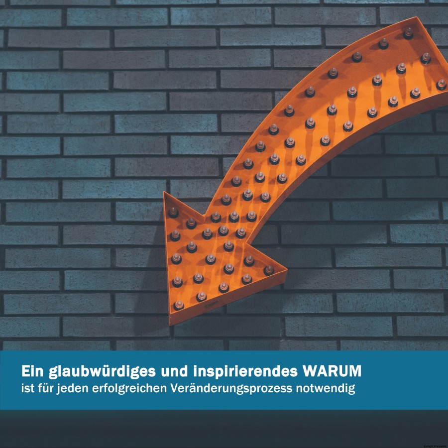 Nur ein glaubwürdiges und inspirierendes Warum findet Anhänger (© Kaleb Tapp / Unsplash) Nur ein glaubwürdiges und inspirierendes Warum findet Anhänger (© Kaleb Tapp / Unsplash)