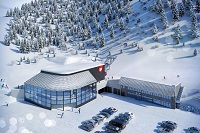 Rendering Hoadlbahn Talstation (Axamer Lizum)