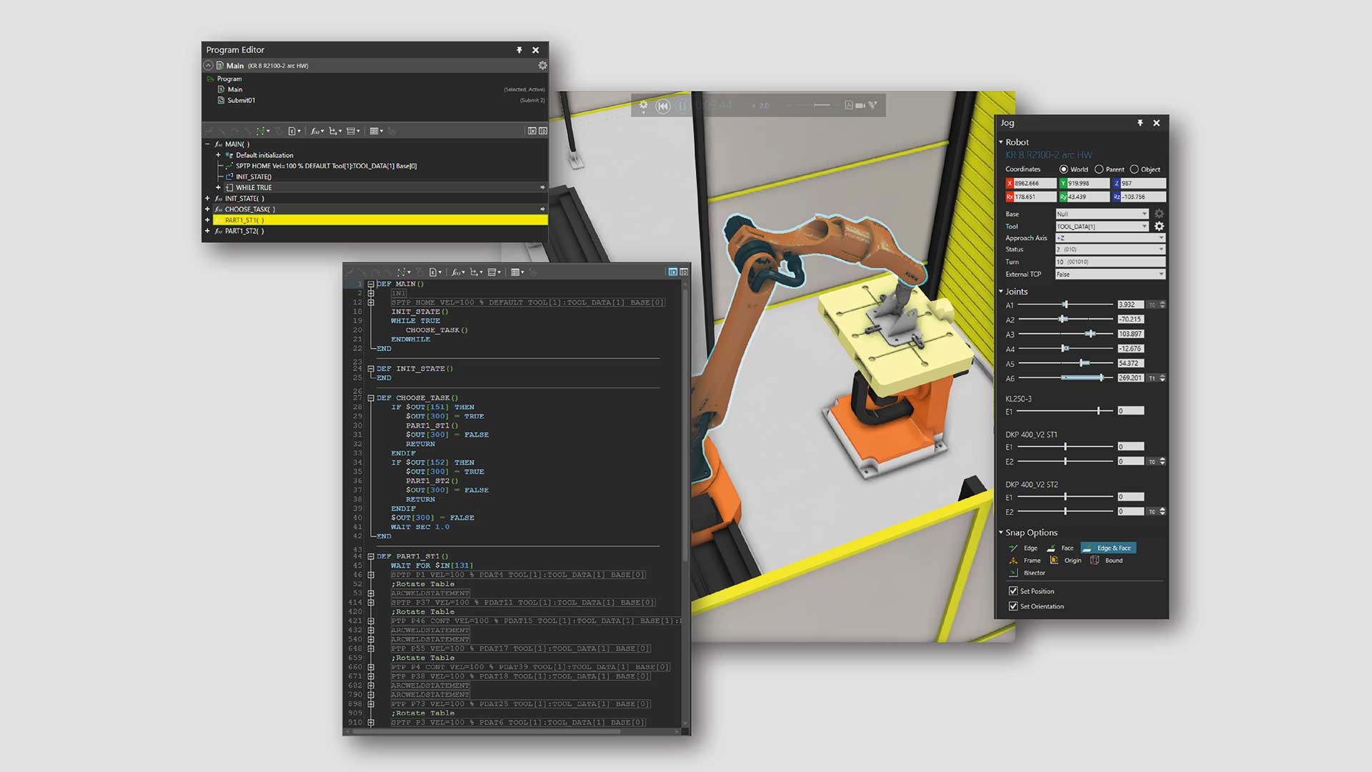 Release 4.5 von Visual Components bietet unter anderem KUKA Offline-Programmierungs-Lösung (Die Bildrechte liegen bei dem Verfasser der Mitteilung.) Release 4.5 von Visual Components bietet unter anderem KUKA Offline-Programmierungs-Lösung (Die Bildrechte liegen bei dem Verfasser der Mitteilung.)