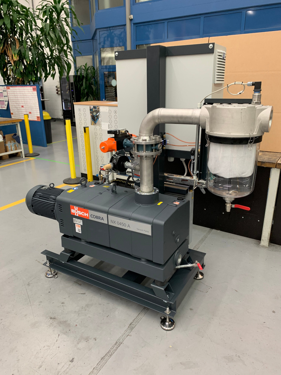 COBRA NX Vakuumsystem zur Entgasung von Tonziegeln bei Wienerberger. COBRA NX Vakuumsystem zur Entgasung von Tonziegeln bei Wienerberger.