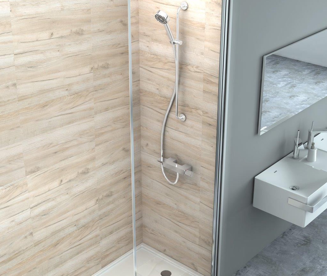 BARIDECOR AQUA - Wandbelag für die Dusche (Die Bildrechte liegen bei dem Verfasser der Mitteilung.)