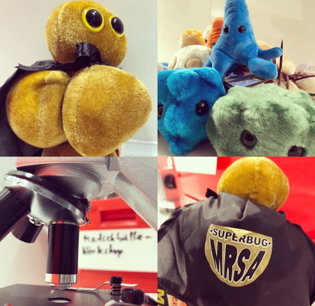 Mit Bokashi-Bällen Teiche retten. Matschballworkshop für Kinder (Foto: Deutsches Museum Bonn) (Die Bildrechte liegen bei dem Verfasser der Mitteilung.)