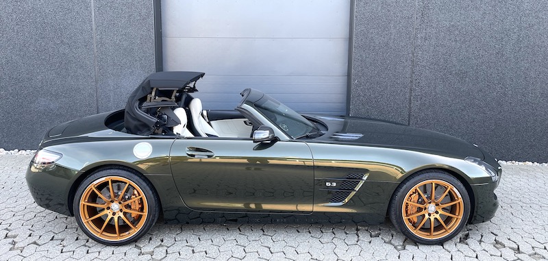 SmartTOP Zusatz-Verdecksteuerung für Mercedes-Benz SLS AMG Roadster (Die Bildrechte liegen bei dem Verfasser der Mitteilung.)