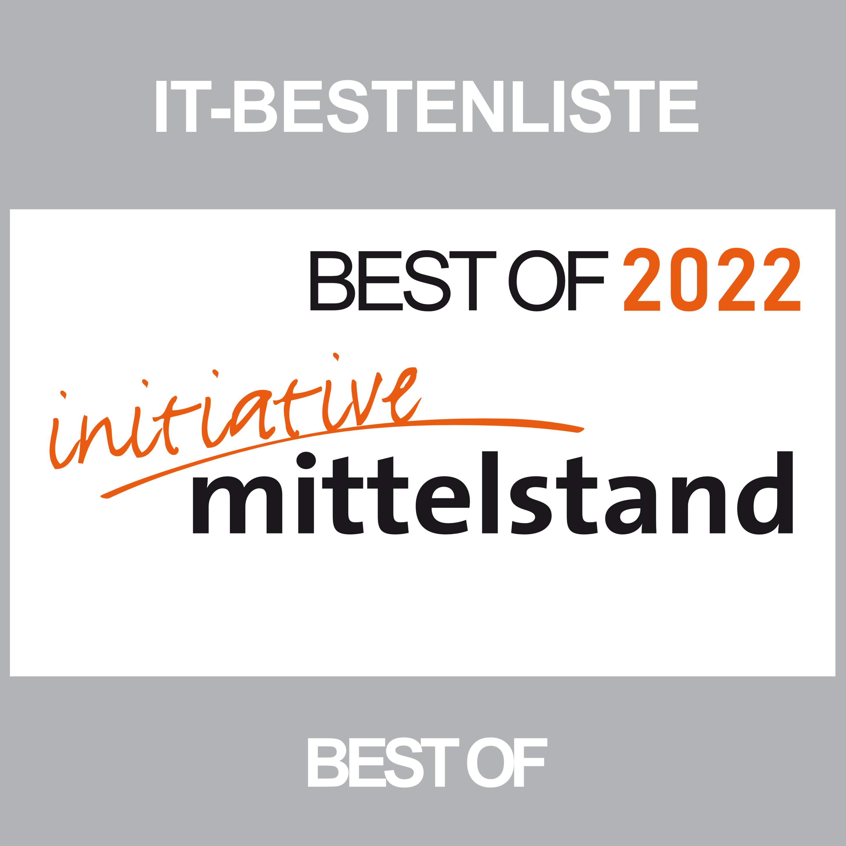 Unsere VMS-Anwendung ivocoPro erhielt auch diesmal das begehrte Siegel BEST OF 2022 Unsere VMS-Anwendung ivocoPro erhielt auch diesmal das begehrte Siegel BEST OF 2022
