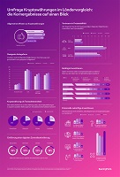 Infografik „Umfrage Kryptowährungen im Ländervergleich“; Quelle: BearingPoint Infografik „Umfrage Kryptowährungen im Ländervergleich“; Quelle: BearingPoint