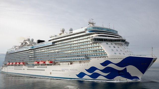An Bord der Discovery Princess kann man im April 2024 eine Sonnenfinsternis bestaunen
