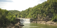 Auf in die Welt - Schüleraustausch USA in Kentucky: Kentucky Cumberland Falls (Foto: Simon auf Pixab