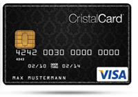CristalCard in Schwarz CristalCard in Schwarz