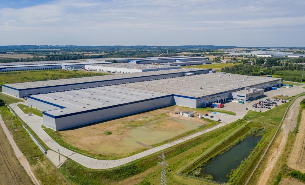 Distributionszentrum Stryków in Polen (Die Bildrechte liegen bei dem Verfasser der Mitteilung.)