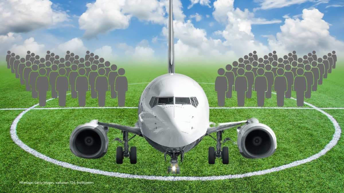 Auf dem Boden geblieben: Amateur-Recruiting kann nicht fliegen (© Getty Images, nattanan 726, frankpeters)