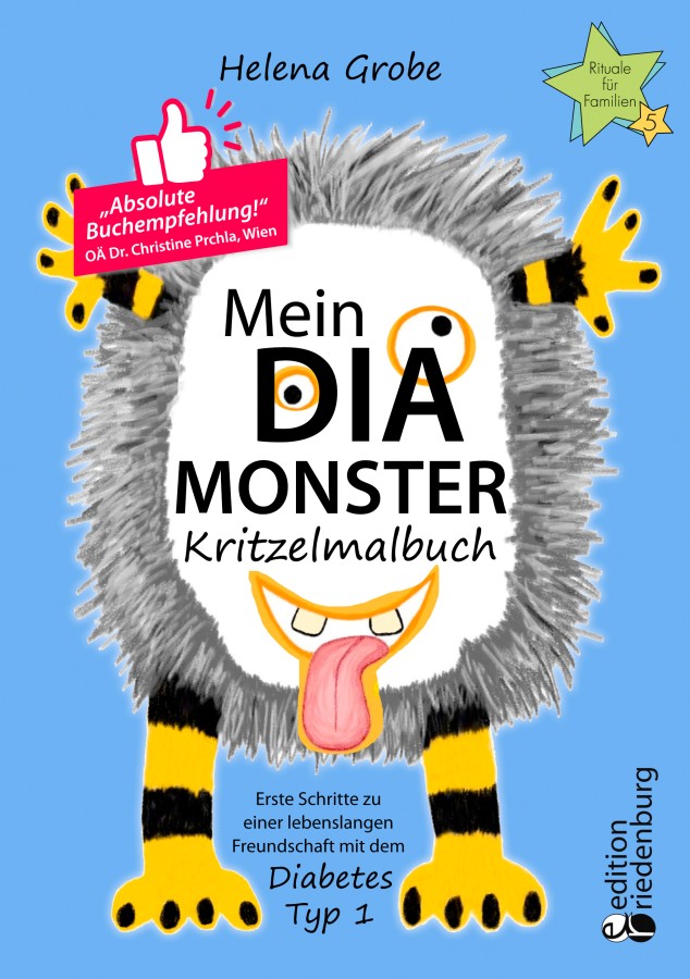 Mein Dia-Monster Kritzelmalbuch (Cover) (© edition riedenburg Salzburg) Mein Dia-Monster Kritzelmalbuch (Cover) (© edition riedenburg Salzburg)