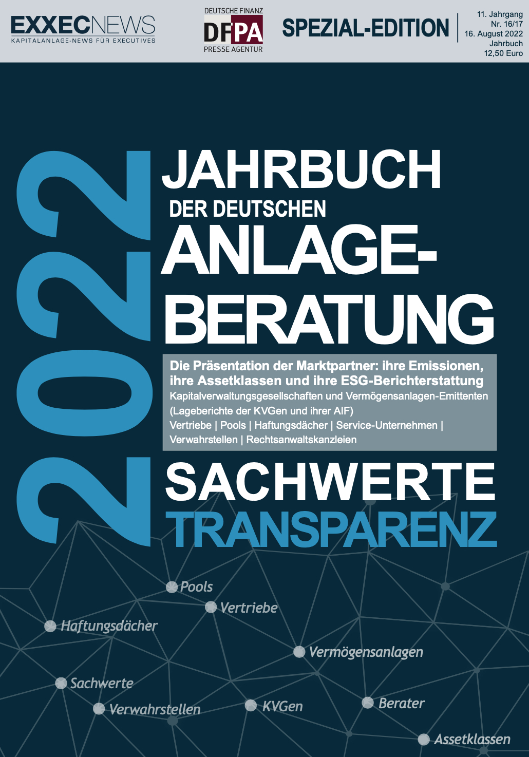 Jahrbuch der Deutschen Anlageberatung 2022 von EXXECNEWS und DFPA erschienen (Die Bildrechte liegen bei dem Verfasser der Mitteilung.)