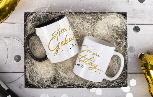 Personalisierte Geschenke aus der manutextur (Bildquelle: erwinmueller.de) Personalisierte Geschenke aus der manutextur (Bildquelle: erwinmueller.de)