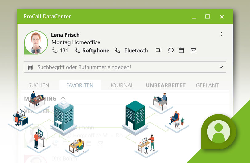 Die neue UCC-Software ProCall DataCenter von estos ist speziell auf die Bedürfnisse großer Unternehm (Die Bildrechte liegen bei dem Verfasser der Mitteilung.) Die neue UCC-Software ProCall DataCenter von estos ist speziell auf die Bedürfnisse großer Unternehm (Die Bildrechte liegen bei dem Verfasser der Mitteilung.)