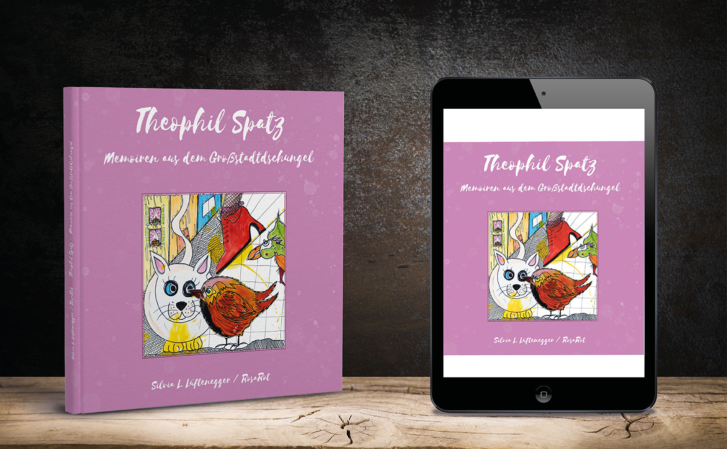 Das neue Buch von Silvia L. Lüftenegger / RosaRot - ihr Bücherheld reist nach Italien. Das neue Buch von Silvia L. Lüftenegger / RosaRot - ihr Bücherheld reist nach Italien.