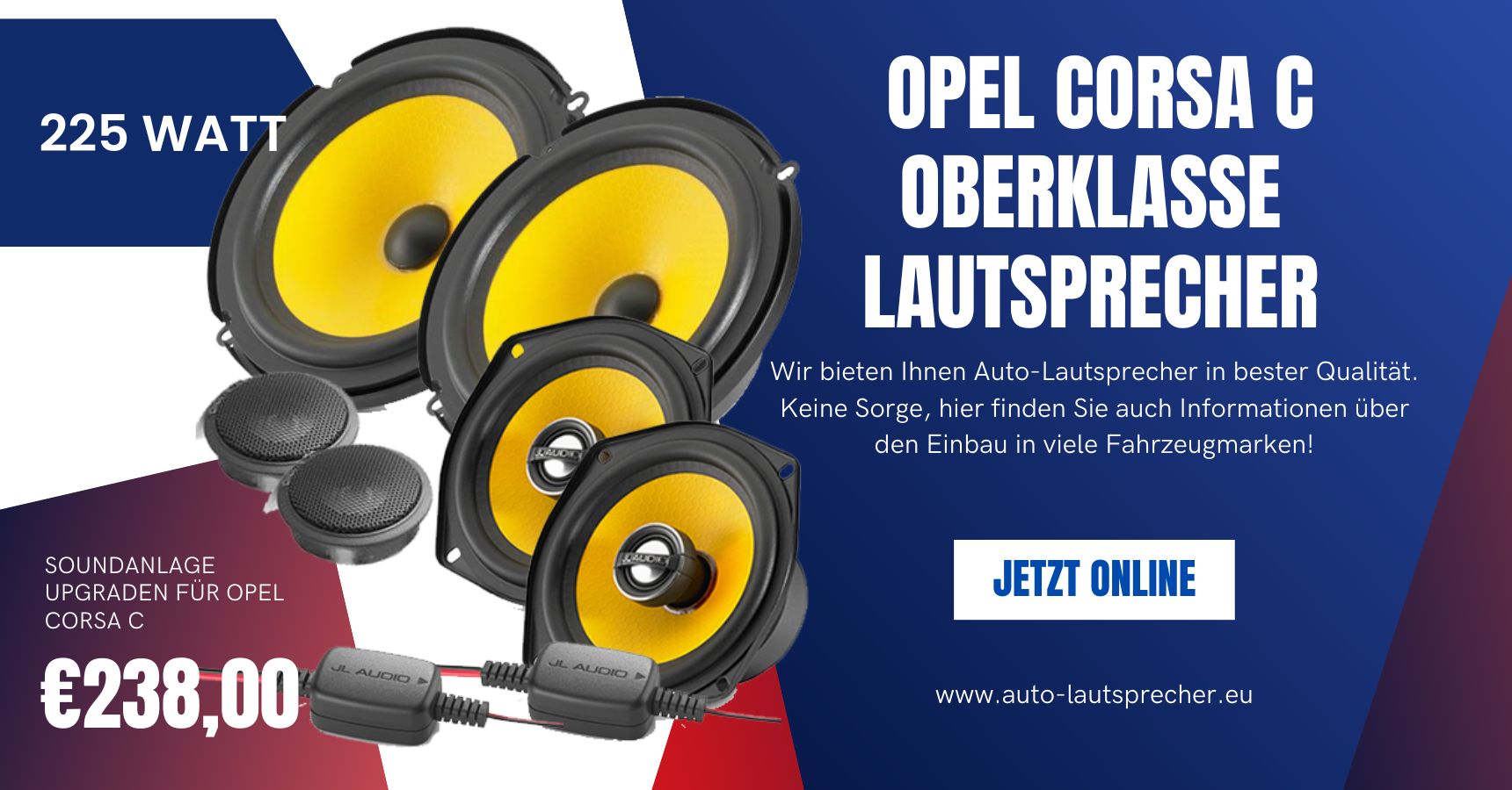 Opel Corsa C Oberklasse Lautsprecher Soundsystem Upgrade (Die Bildrechte liegen bei dem Verfasser der Mitteilung.) Opel Corsa C Oberklasse Lautsprecher Soundsystem Upgrade (Die Bildrechte liegen bei dem Verfasser der Mitteilung.)
