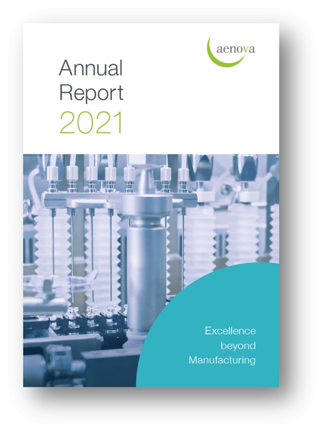 Aenova veröffentlicht den Geschäftsbericht 2021 (Die Bildrechte liegen bei dem Verfasser der Mitteilung.) Aenova veröffentlicht den Geschäftsbericht 2021 (Die Bildrechte liegen bei dem Verfasser der Mitteilung.)