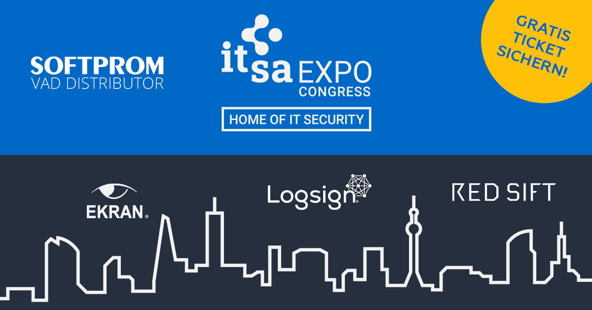 Softprom und Mitaussteller bei der it-sa Softprom und Mitaussteller bei der it-sa