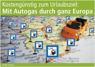 Kostengünstig zum Urlaubsziel:
