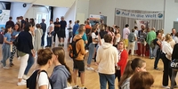 AUF IN DIE WELT Messe – Viel Interesse an Schüleraustausch und Gap Year (Foto: Stiftung Völkerverstä