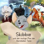 Hörspiel-Cover Skibbie und der mutige Plan der Barmbeker Tiere (Bildquelle: Kateryna Cherniavska)