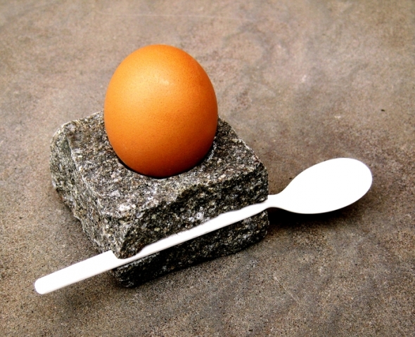 Einzigartige Dekorationen aus Stein/Eierbecher