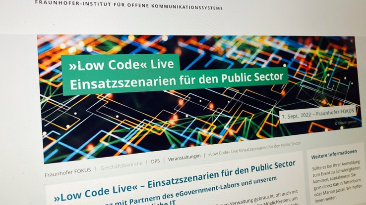 cit stellt modellbasierte Umsetzung von E-Government-Lösungen ohne Programmierung vor (Die Bildrechte liegen bei dem Verfasser der Mitteilung.) cit stellt modellbasierte Umsetzung von E-Government-Lösungen ohne Programmierung vor (Die Bildrechte liegen bei dem Verfasser der Mitteilung.)