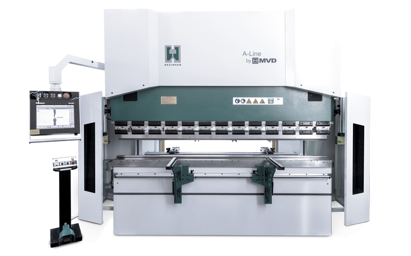 Abkantpresse A-Linie der Hezinger Maschinen GmbH aus Kornwestheim. (Bildquelle: @Hezinger Maschinen GmbH) Abkantpresse A-Linie der Hezinger Maschinen GmbH aus Kornwestheim. (Bildquelle: @Hezinger Maschinen GmbH)