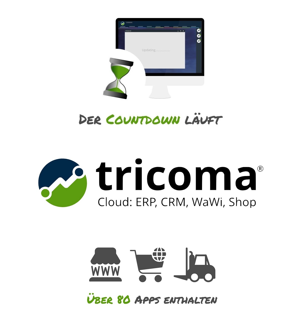 tricoma AG - All-in-One ERP Software tricoma 5.0 (Die Bildrechte liegen bei dem Verfasser der Mitteilung.)